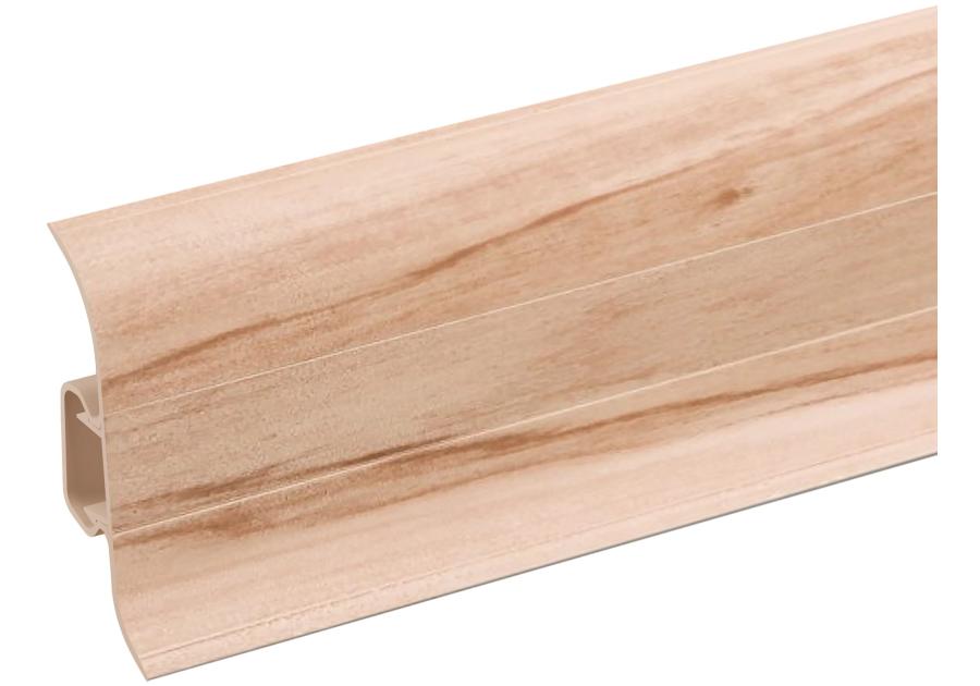 Zdjęcie: Listwa przypodłogowa PVC Premium Classic 22x59 mm; 2,20 m Jabłoń Stara Mat CEZAR