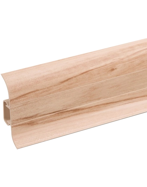 Zdjęcie: Listwa przypodłogowa PVC Premium Classic 22x59 mm; 2,20 m Jabłoń Stara Mat CEZAR