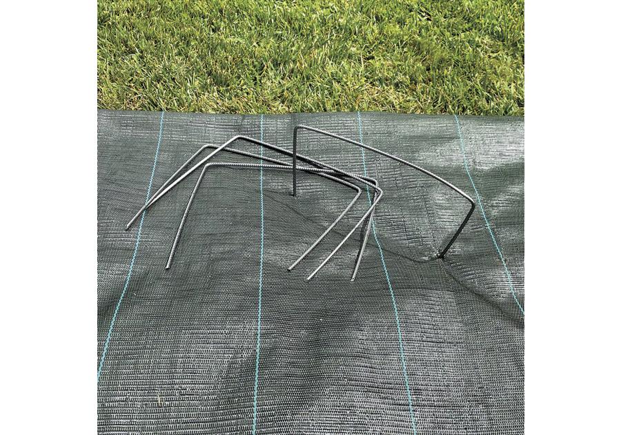 Zdjęcie: Kołki metalowe Fixsol XL 25 x 20 cm, metalik NORTENE