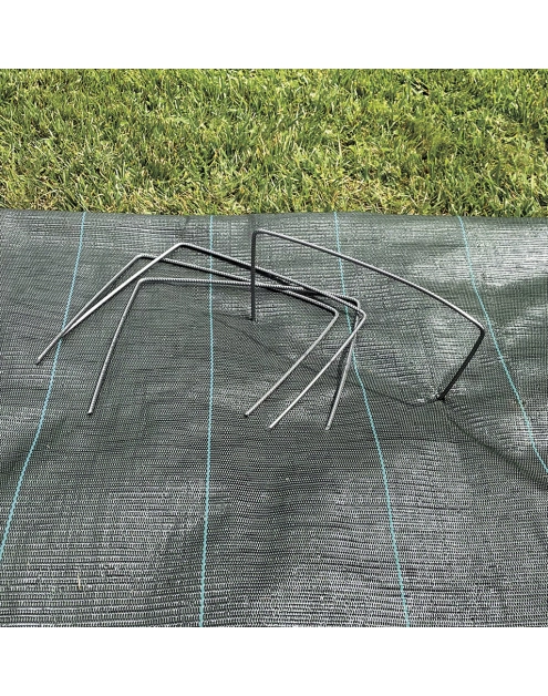 Zdjęcie: Kołki metalowe Fixsol XL 25 x 20 cm, metalik NORTENE