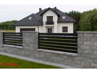 Zdjęcie: Daszek ogrodzenia Gorc Deluxe CPGM onyx JONIEC