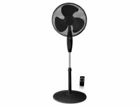 Wentylator podłogowy 40 cm 45 W czarny PSB