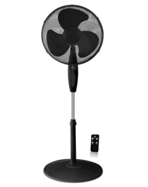 Zdjęcie: Wentylator podłogowy 40 cm 45 W czarny PSB