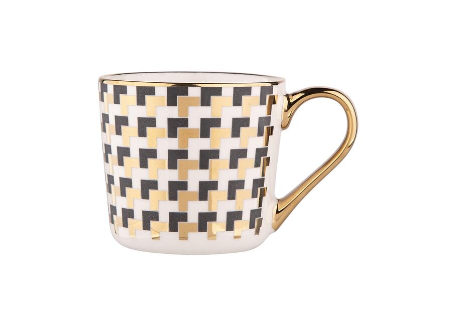 Zdjęcie: Kubek Palazzo stożek 250 ml dekoracja IV ALTOMDESIGN