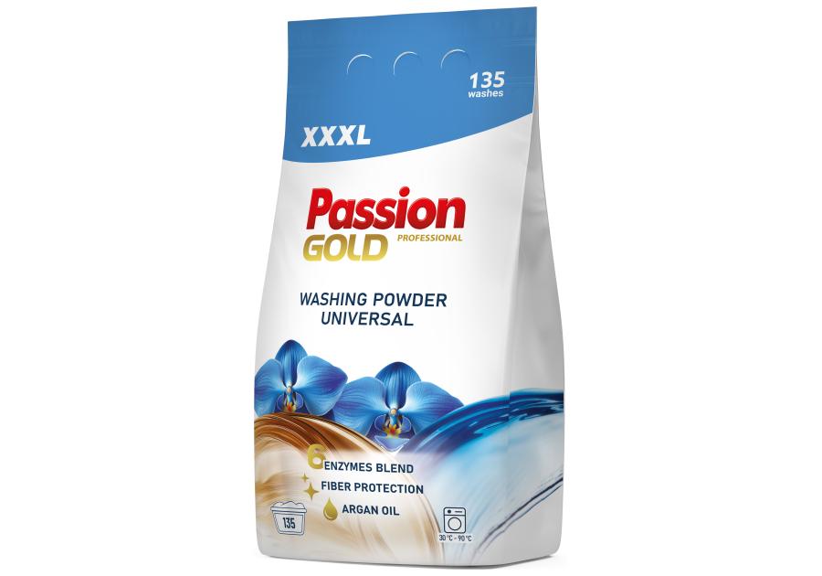 Zdjęcie: Proszek do prania 8,1 kg uniwersalny PASSION GOLD