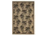 Zdjęcie: Dywan outdoor 80x150 cm Panama 420 Palmy beż, czarny INDAVO