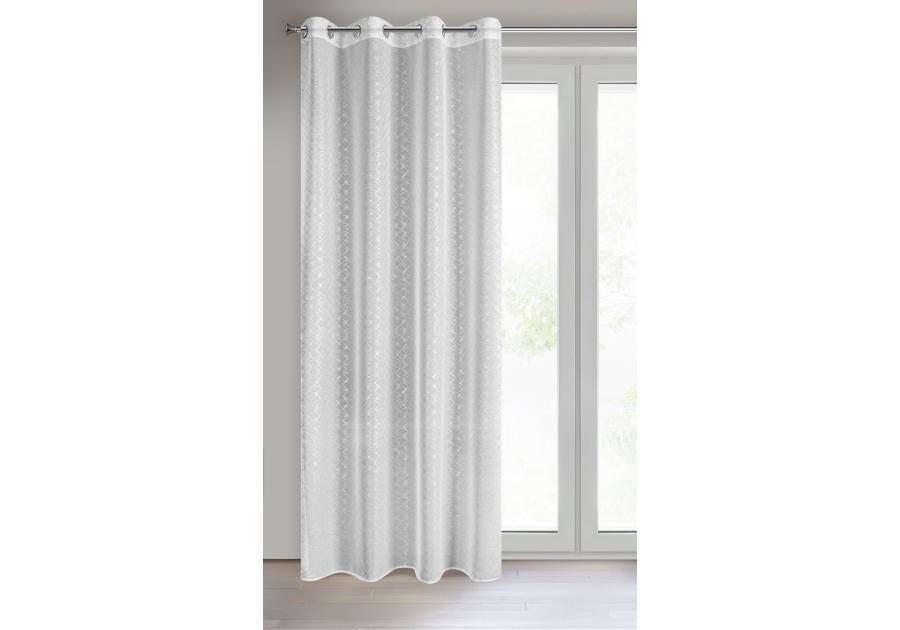 Zdjęcie: Zasłona gotowa D91 Fibi 140x250 cm biały EUROFIRANY