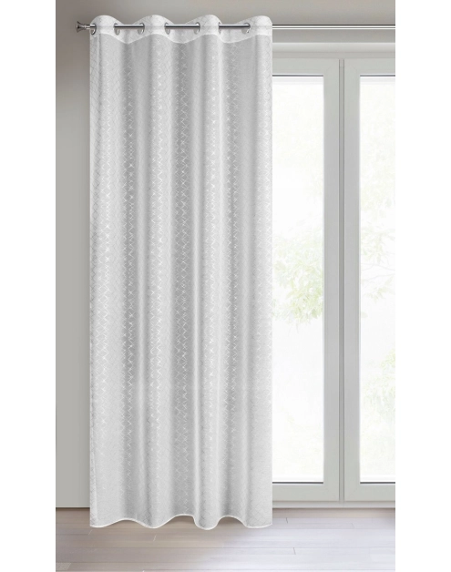 Zdjęcie: Zasłona gotowa D91 Fibi 140x250 cm biały EUROFIRANY