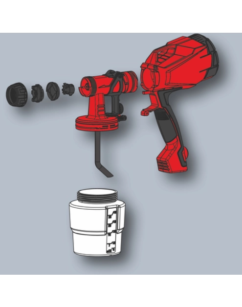 Zdjęcie: Pistolet do farb TC-SY 500 P Spray SYS 4260010 EINHELL