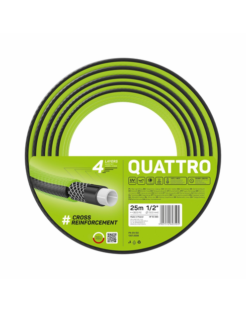 Zdjęcie: Wąż ogrodowy Quattro 3/4 - 6500 cm stojak CELLFAST