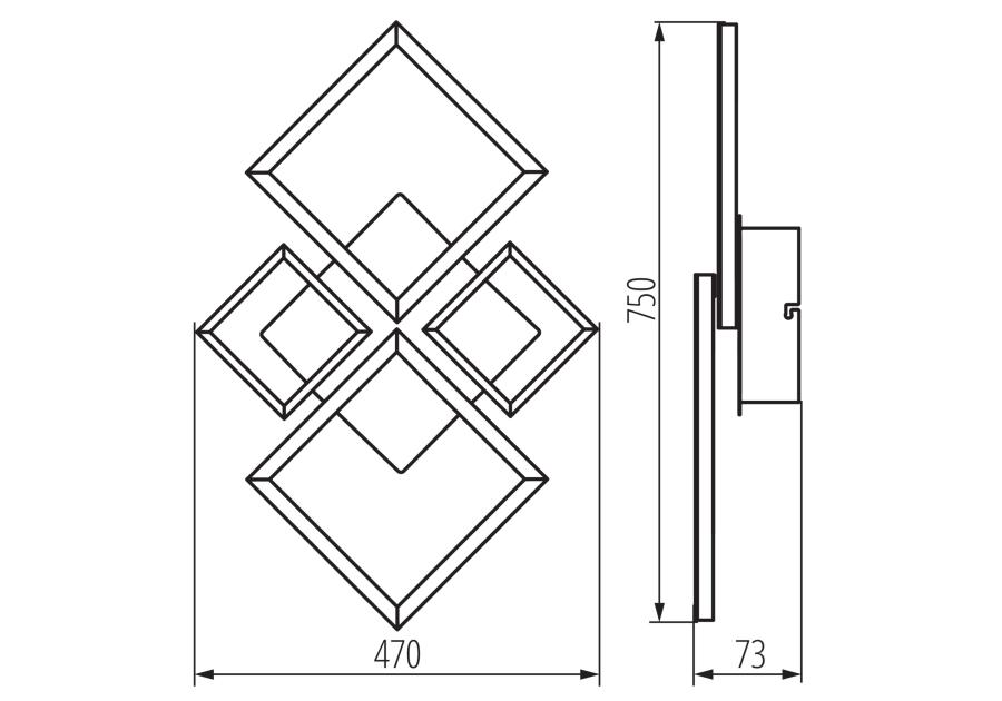 Zdjęcie: Oprawa LED KB Delid 4Sled Step DIM KINGBERRY