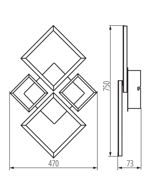Zdjęcie: Oprawa LED KB Delid 4Sled Step DIM KINGBERRY