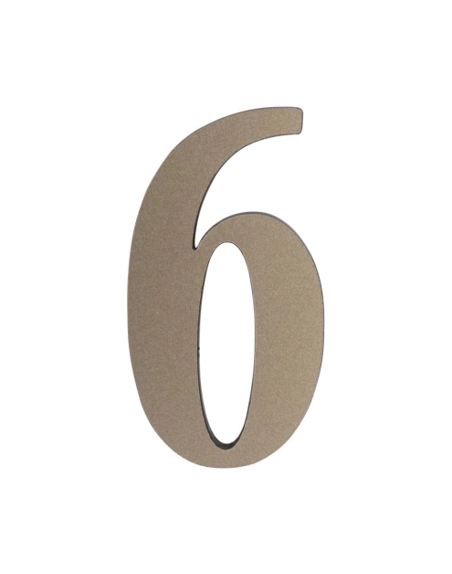 Zdjęcie: Cyfra 6 lub 9 tworzywowa platyna 50 mm METRO