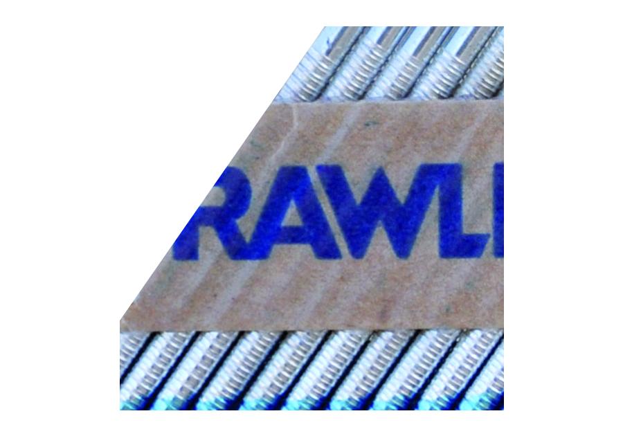 Zdjęcie: Gwoździe pierścieniowe 3,1x75 ocynk 2200 sztuk, 2 gazy RAWLPLUG