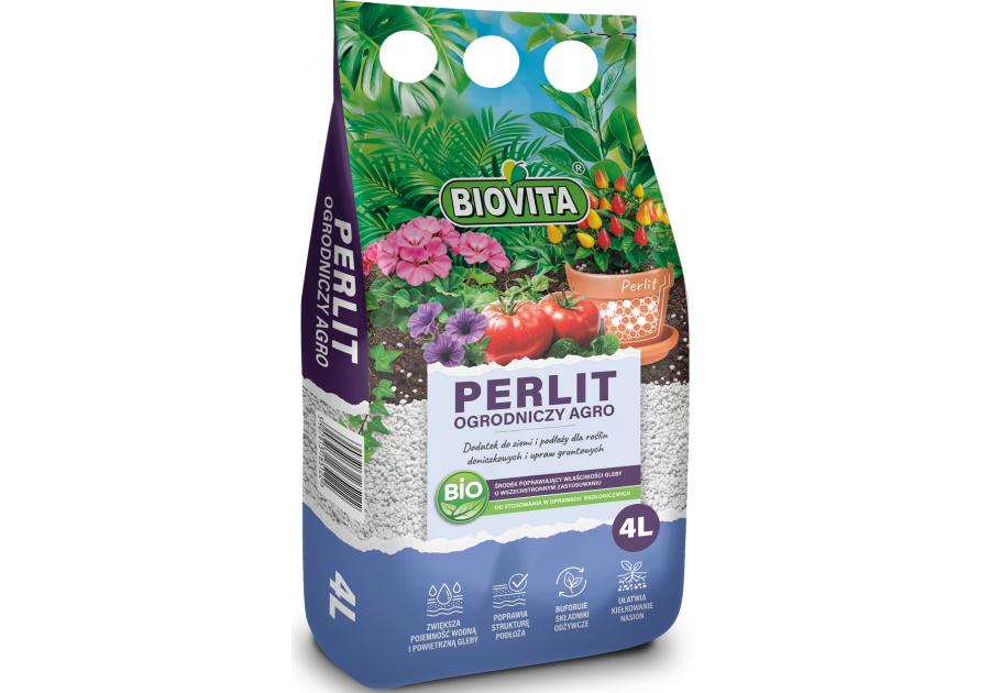 Zdjęcie: Perlit ogrodniczy Agro 4 L BIOVITA