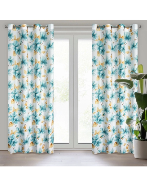 Zdjęcie: Zasłona gotowa Sofia 140x250 cm biały EUROFIRANY