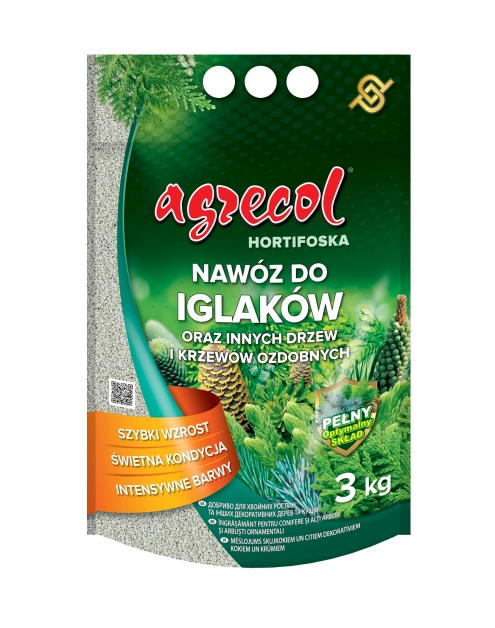 Zdjęcie: Nawóz do iglaków Hortifoska 3 kg AGRECOL