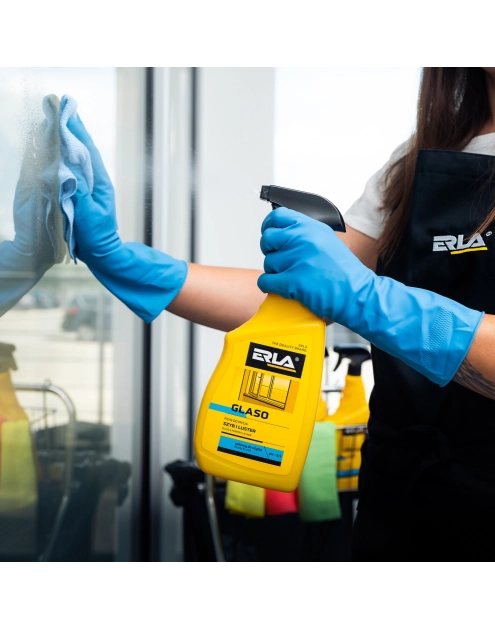 Zdjęcie: Ppłyn do mycia okien, szyb i powierzchni szklanych Glaso 5 L ERLA