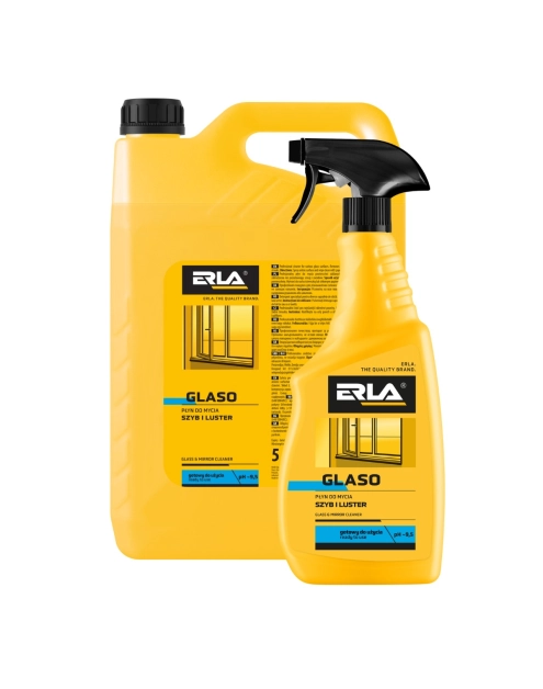 Zdjęcie: Ppłyn do mycia okien, szyb i powierzchni szklanych Glaso 5 L ERLA