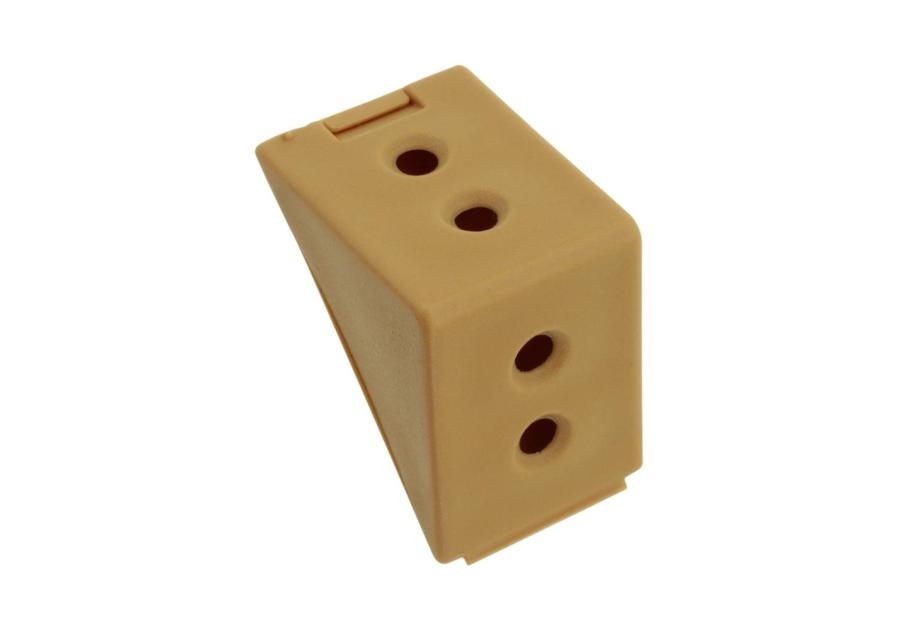 Zdjęcie: Złącze kątowe podwójne buk jasny 12 sztuk METRO