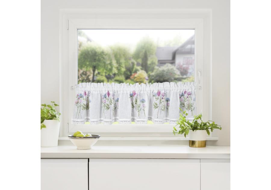 Zdjęcie: Firana gotowa Laura 150x30 cm biały EUROFIRANY