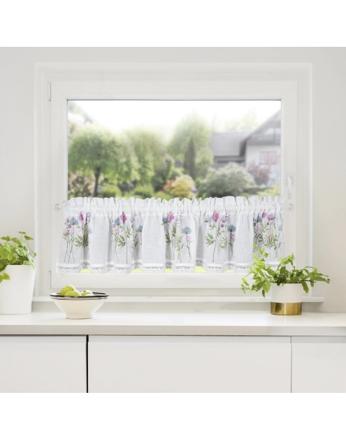 Zdjęcie: Firana gotowa Laura 150x30 cm biały EUROFIRANY