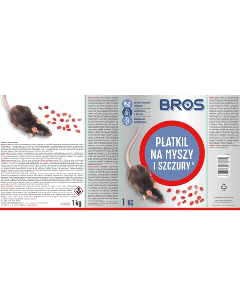 Zdjęcie: Płatki na myszy i szczury 1 kg BROS