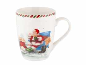 List do Mikołaja kubek baryłka duża 400 ml ALTOMDESIGN