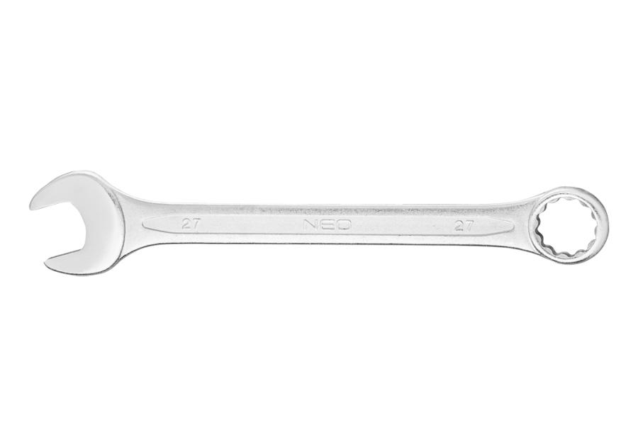 Zdjęcie: Klucz płasko-oczkowy 27 x 310 mm NEO