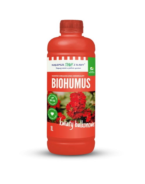Zdjęcie: Nawóz organiczno-mineralny Biohumus Humipro 1 L NAJLEPSZE TRAWY Z IŁAWY