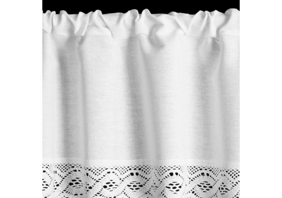 Zdjęcie: Firana gotowa Vince na taśmie 200 x 40 cm biały EUROFIRANY