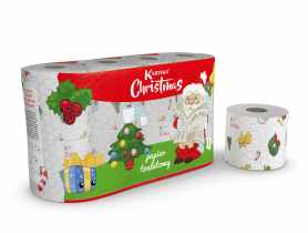 Papier toaletowy Christmas 8 rolek KARTIKA