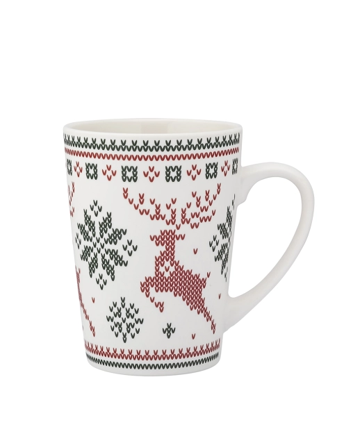 Zdjęcie: Kubek stożek wysoki 540 ml dekoracja scandi C ALTOM DESIGN