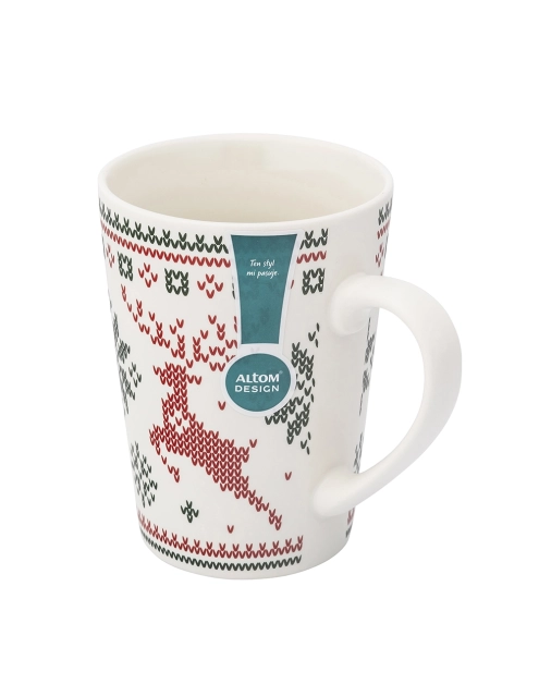 Zdjęcie: Kubek stożek wysoki 540 ml dekoracja scandi C ALTOM DESIGN