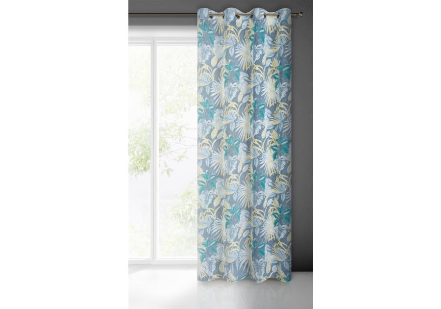 Zdjęcie: Zasłona gotowa Lena 140x250 cm popielaty EUROFIRANY