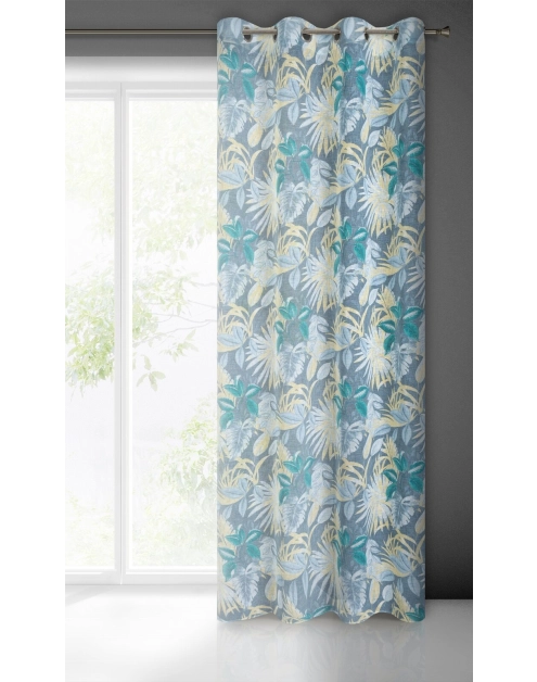 Zdjęcie: Zasłona gotowa Lena 140x250 cm popielaty EUROFIRANY