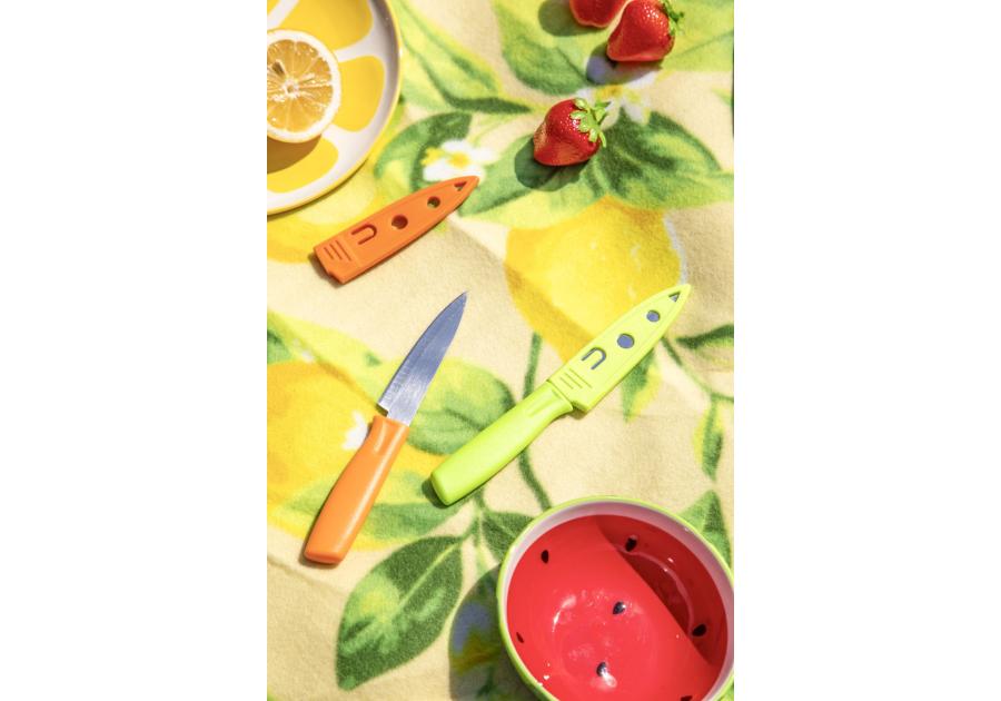 Zdjęcie: Komplet 2 noży z osłonkami 19 cm mix kolorów ALTOM DESIGN