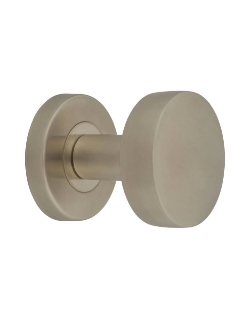 Zdjęcie: Gałka drzwiowa plaska Inox SS 304 stalowa METRO