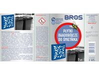 Zdjęcie: Płytki owadobójcze do śmietnika 2 sztuki BROS