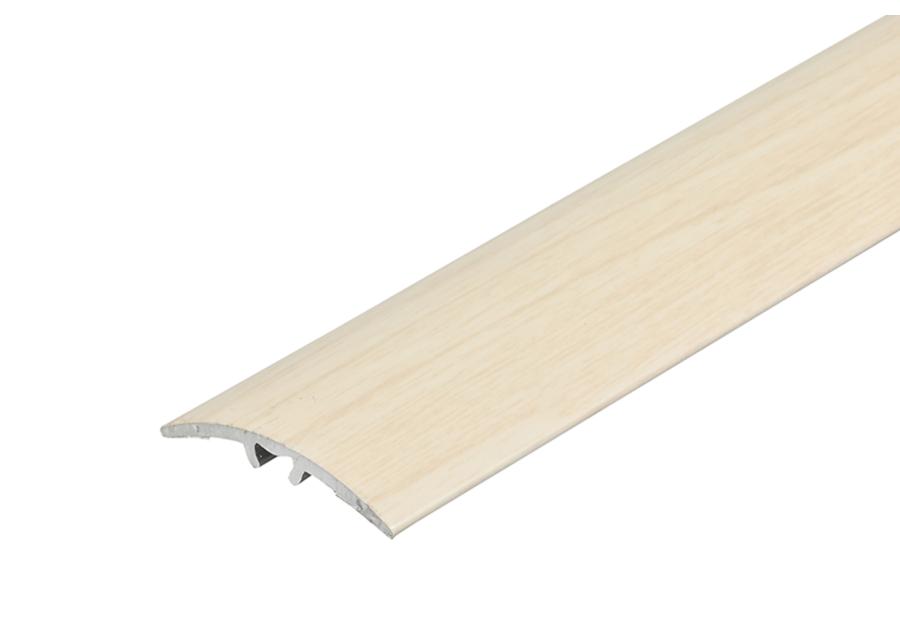 Zdjęcie: Listwa ochronna AL wcisk wąski 30 mm 5w1 klejona L= 2,79 m Dąb Biały okleina mat CEZAR