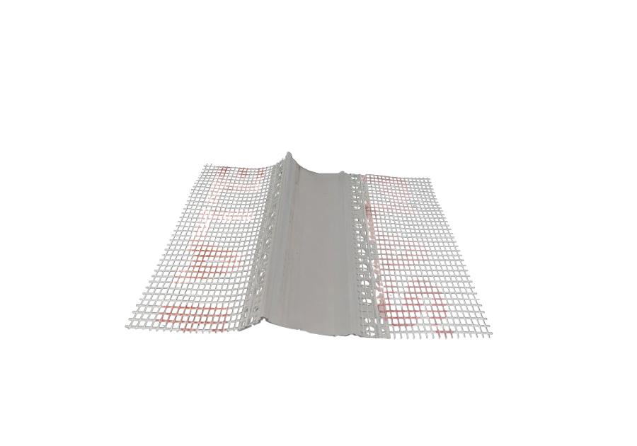 Zdjęcie: Listwa PVC dylatacyjna typu "V", kątowa BP16 L200 biała membrana BELLA PLAST