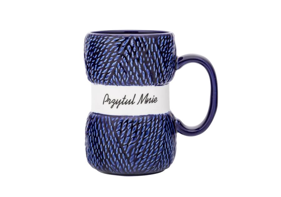 Zdjęcie: Kubek włóczka 400 ml granatowy ALTOM DESIGN