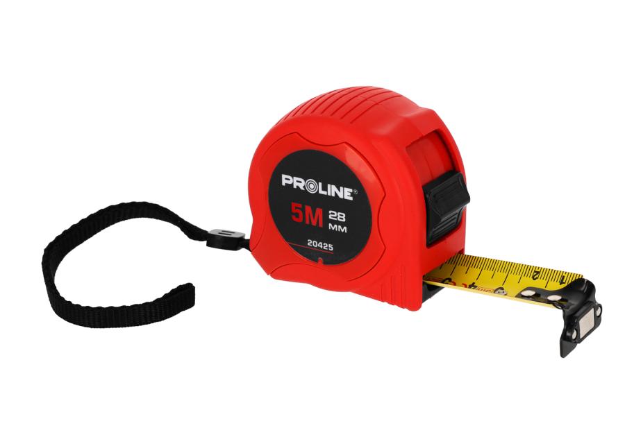 Zdjęcie: Miara zwijana 5m/28mm magnesy zaczep PROLINE