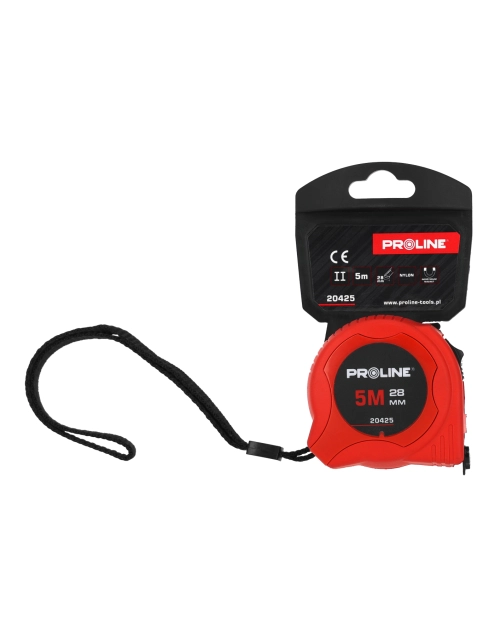 Zdjęcie: Miara zwijana 5m/28mm magnesy zaczep PROLINE