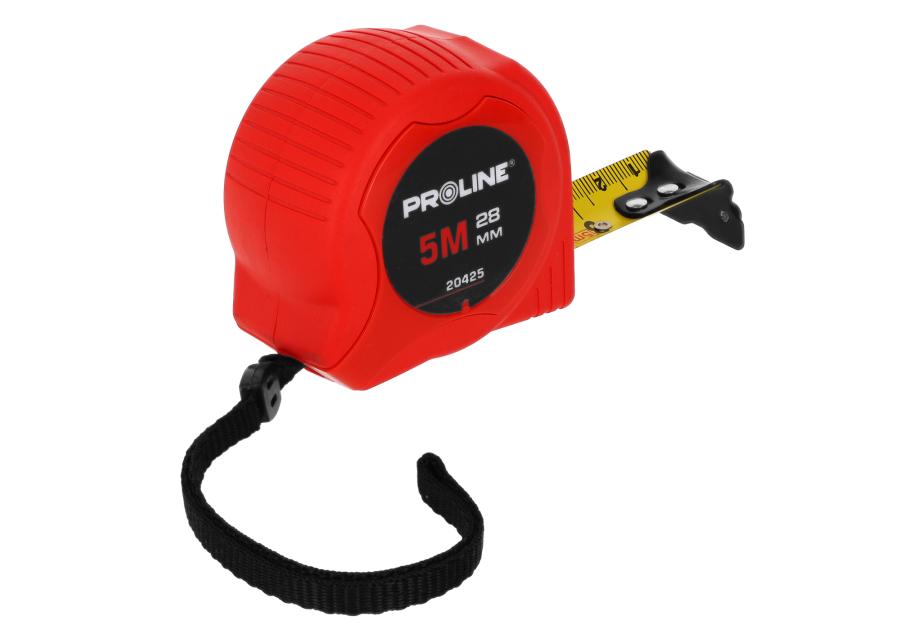 Zdjęcie: Miara zwijana 5m/28mm magnesy zaczep PROLINE