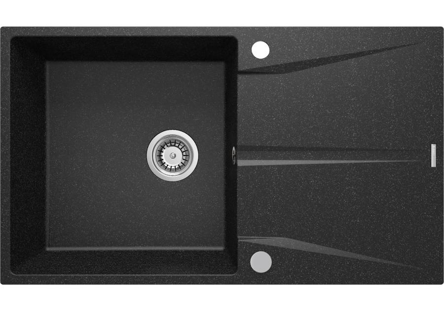 Zdjęcie: Zlewozmywak granitowy 1-komorowy z ociekaczem DEANTE
