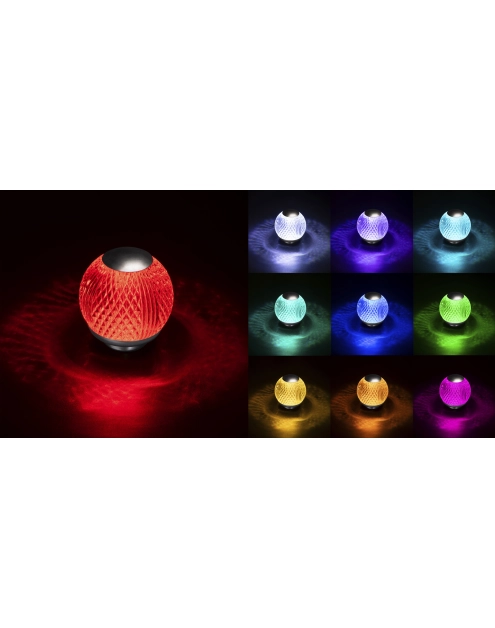 Zdjęcie: Lampa LED KB Crystal Lamp 01RGB KINGBERRY