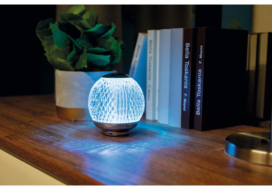 Zdjęcie: Lampa LED KB Crystal Lamp 01RGB KINGBERRY