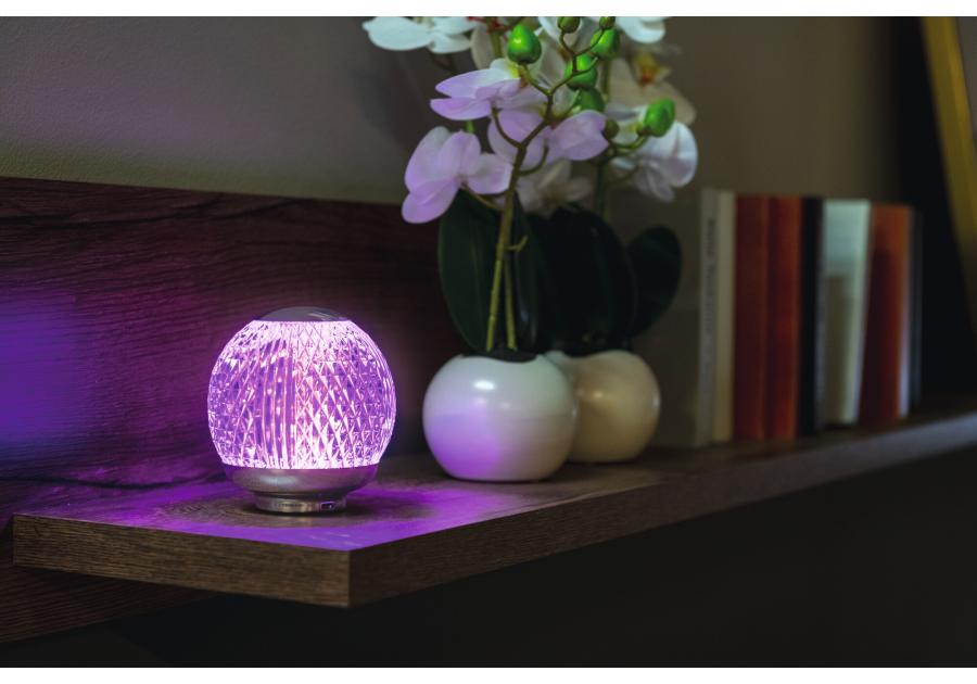 Zdjęcie: Lampa LED KB Crystal Lamp 01RGB KINGBERRY