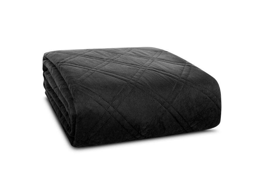Zdjęcie: Narzuta Luiz 170x210 cm czarna EUROFIRANY